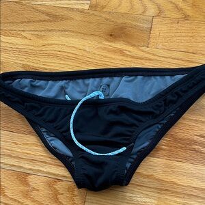 Jolyn Clothing Black and Gray Women's Swim Bottom